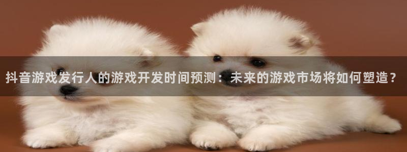 广州杏耀足球俱乐部：抖音游戏发行人的游戏开发时间预测：未来的游戏市场将如何塑造？